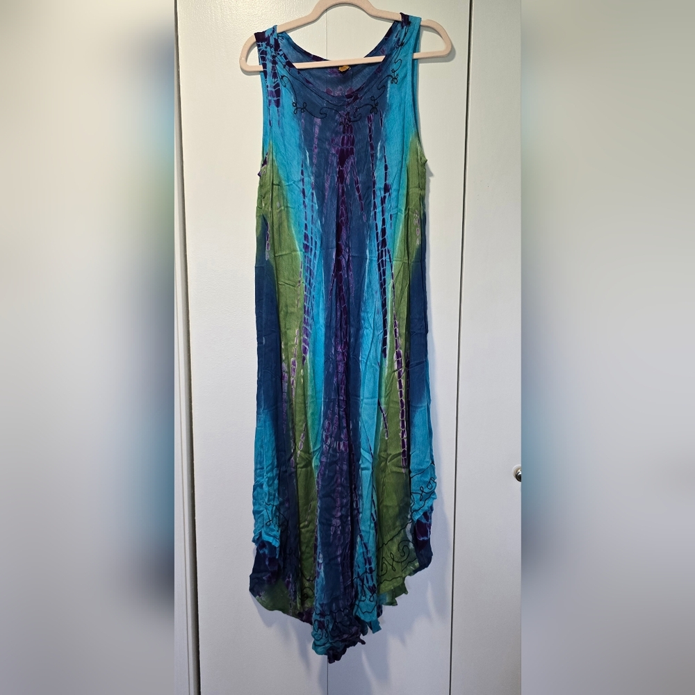 Colorful Bohemian Tank Dress